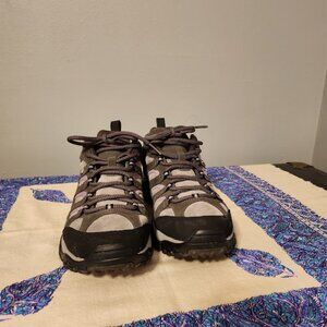 Merrell Moab Beluga and Lilac Hiking Shoes Women's Size 10